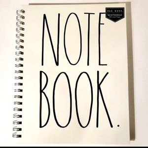 Rae Dunn NOTEBOOK Lined Paper Notebook